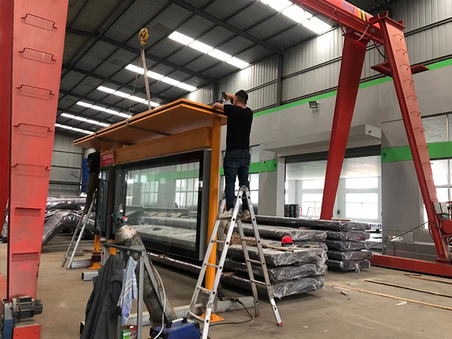 陜西公交站臺候車亭發(fā)貨 陜西公交站臺候車亭發(fā)貨